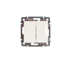 Legrand выключатель 4408 с рамкой 2 белый