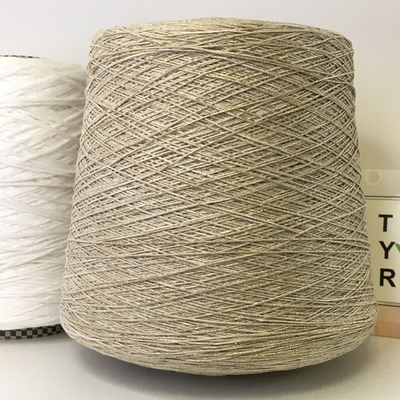 BURLA - FASHION MILL, 58% хлопок, 29% п/а, 13% люрекс, 500м/100гр, col. 64379 бежевый; S504