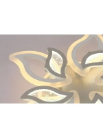 Люстра потолочная MIRABELLE LED*148W /белый, серебро