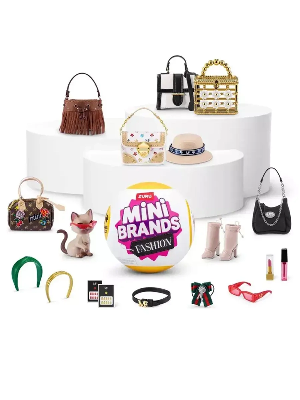 Шар 5 сюрпризов Зуру Mini Brands Surprise Fashion 3 серия Zuru