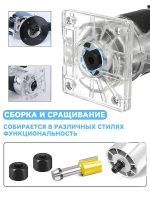 YICITY Цанга для фрезера 8 мм / 6 мм / 6,35 мм, цанговый зажим для станка. 8 шт