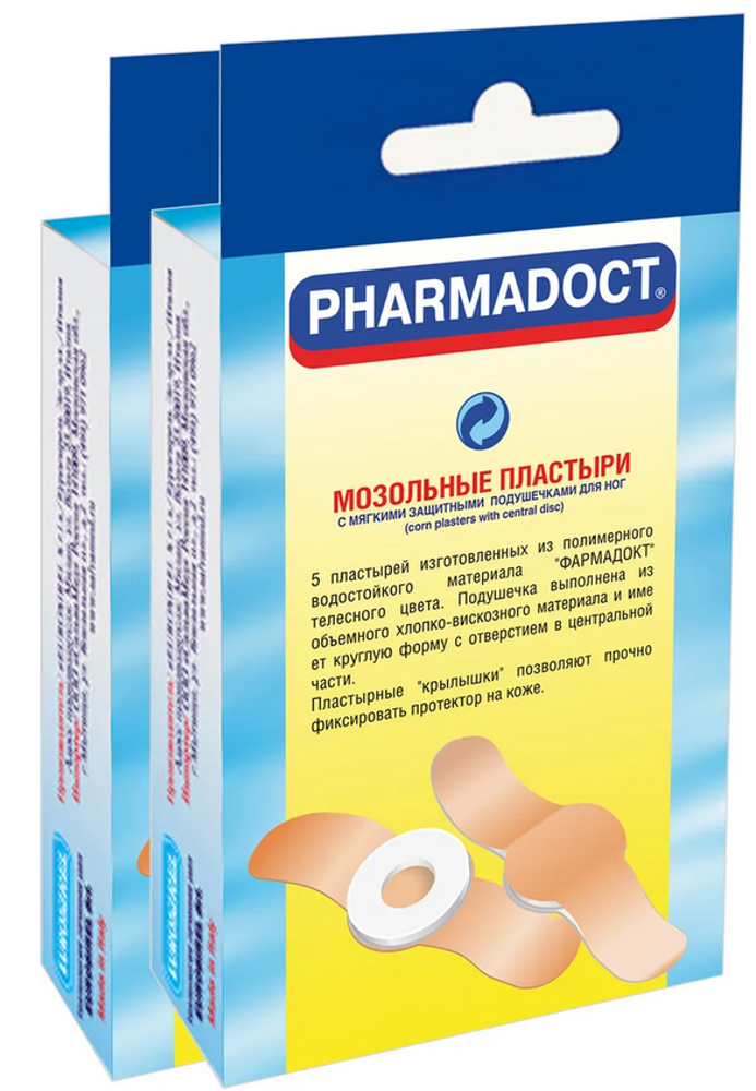 Пластырь мозольный Pharmadoct, 5 шт