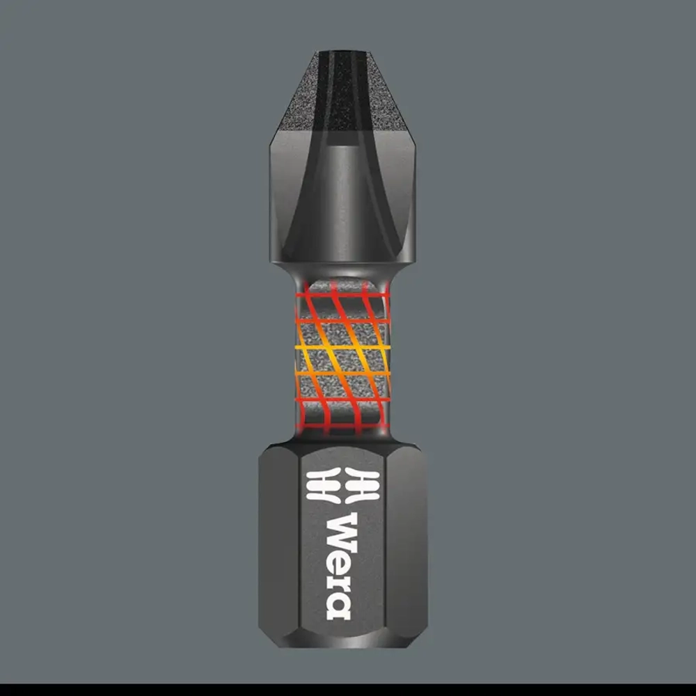 Набор ударных бит Bit-Check 6 Impaktor 1 WERA 05057695001