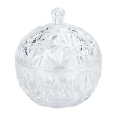 Сахарница Шарм 0,35л (с крышкой) (прозрачный)