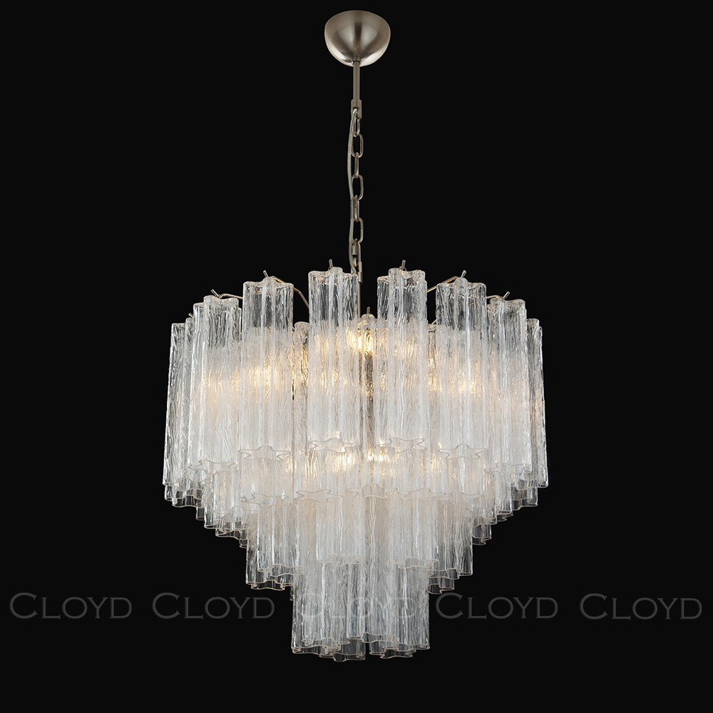 Люстра Cloyd ANNO-D C7 / Ø58 см - хром - прозрачн.стекло (арт.11650)