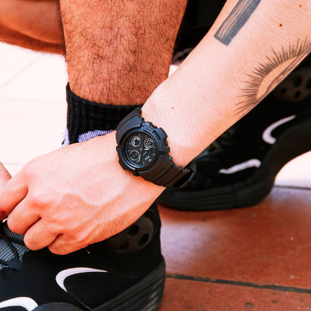 Мужские  наручные часы Casio G-Shock AW-591BB-1A