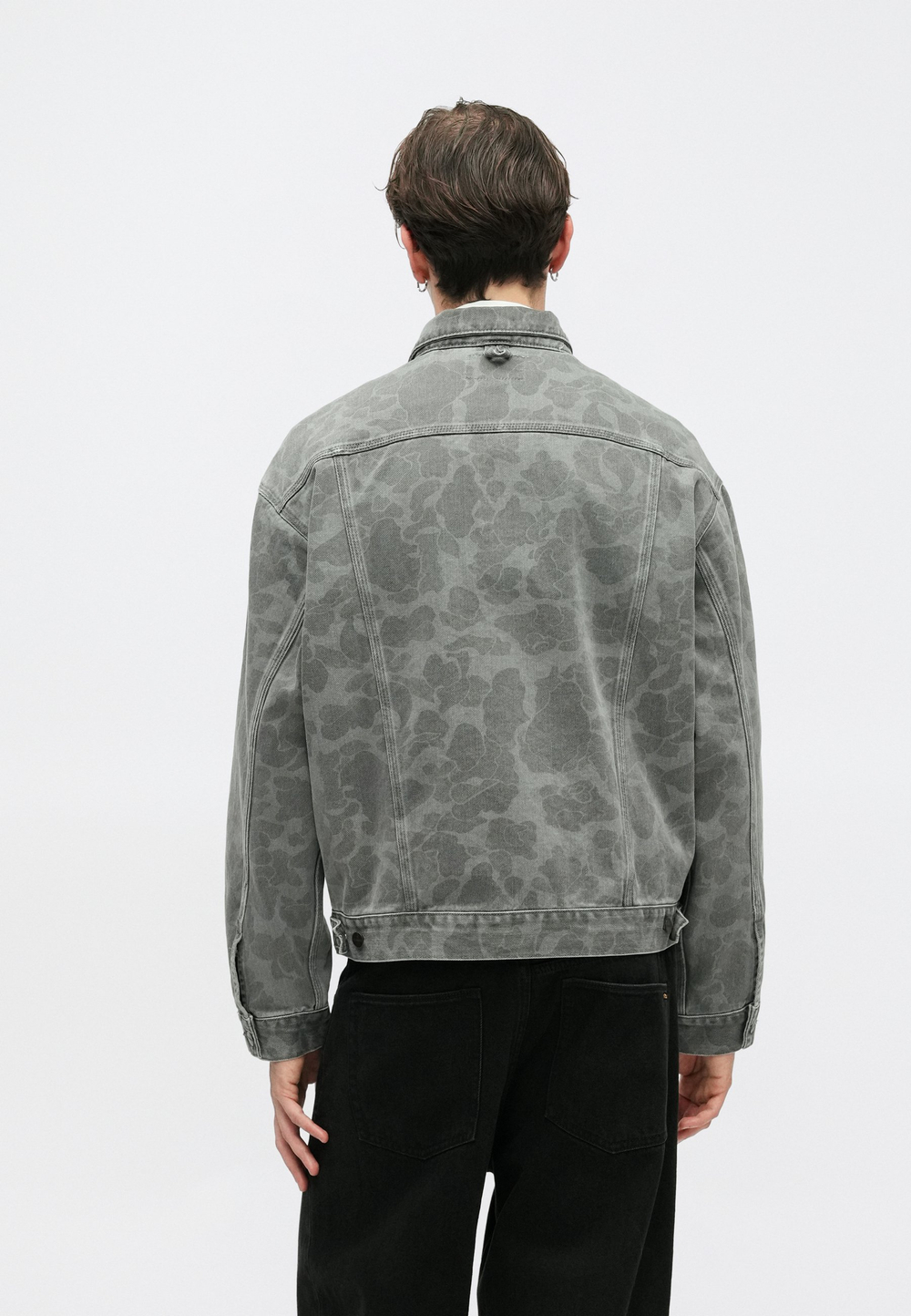 Carhartt WIP HELSTON - Джинсовая куртка - Чёрный