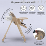 Стульчик-качель для кормления Bubago Pablo цвет Beige/Бежевый арт BG 139-2