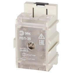 Распределительный блок проходной РБП ЭРА NO-224-76 РБП 35 1х35-4х6 мм2 125/50А