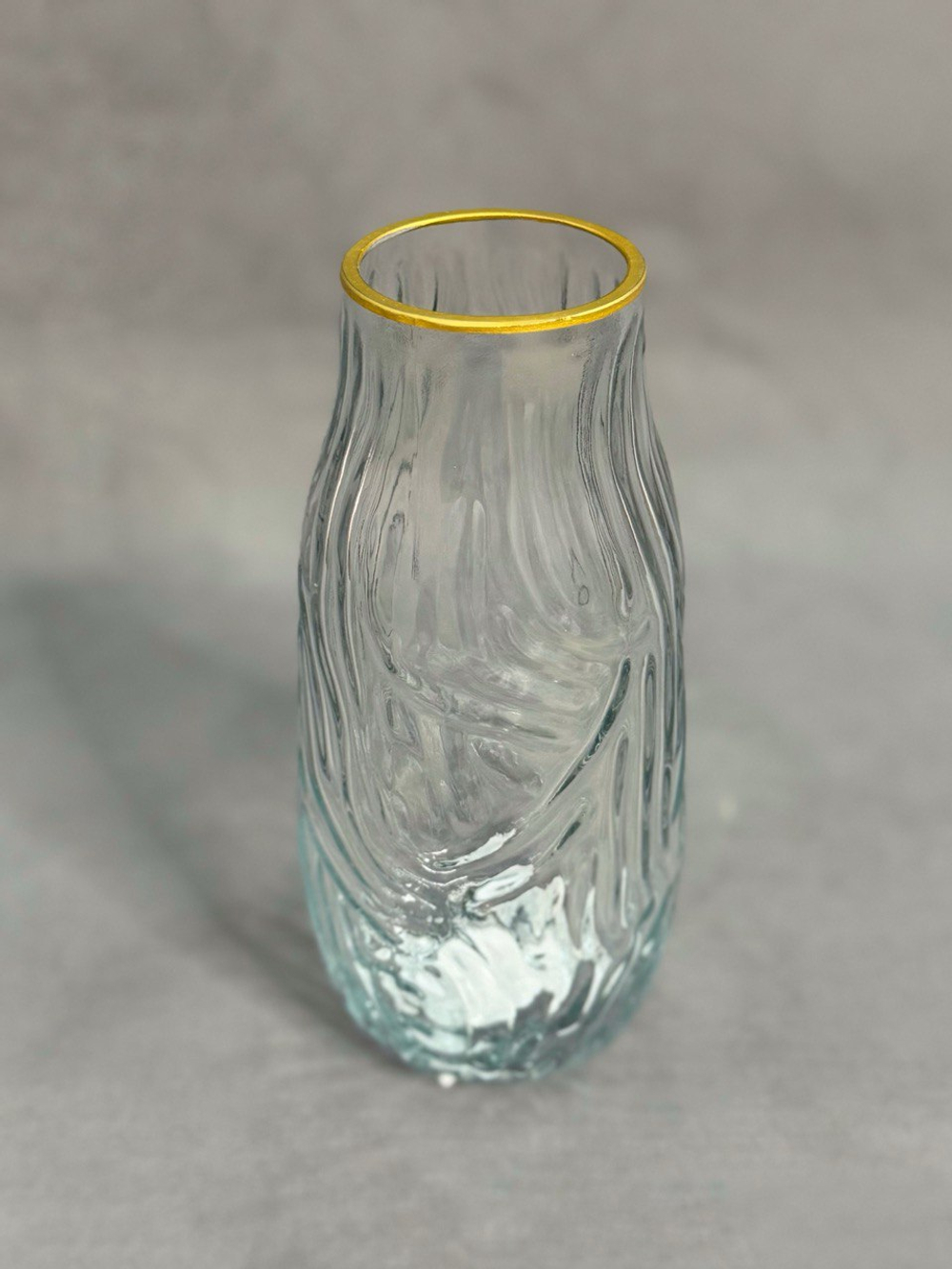 Ваза стеклянная "РейнЭйр" (h 20 см)