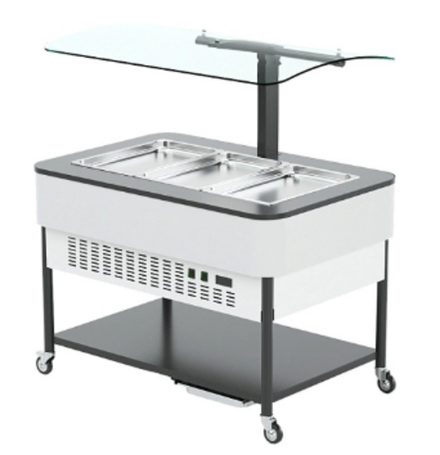 Прилавок холодильный островной REFETTORIO Furshet RBF21CSI