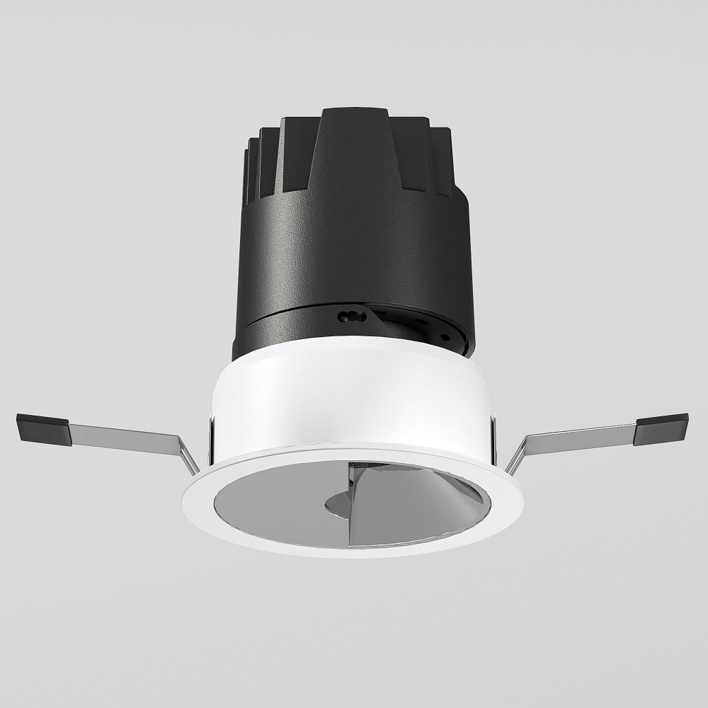 Точечный светодиодный светильник 10W 4000K белый/хром 25090/LED