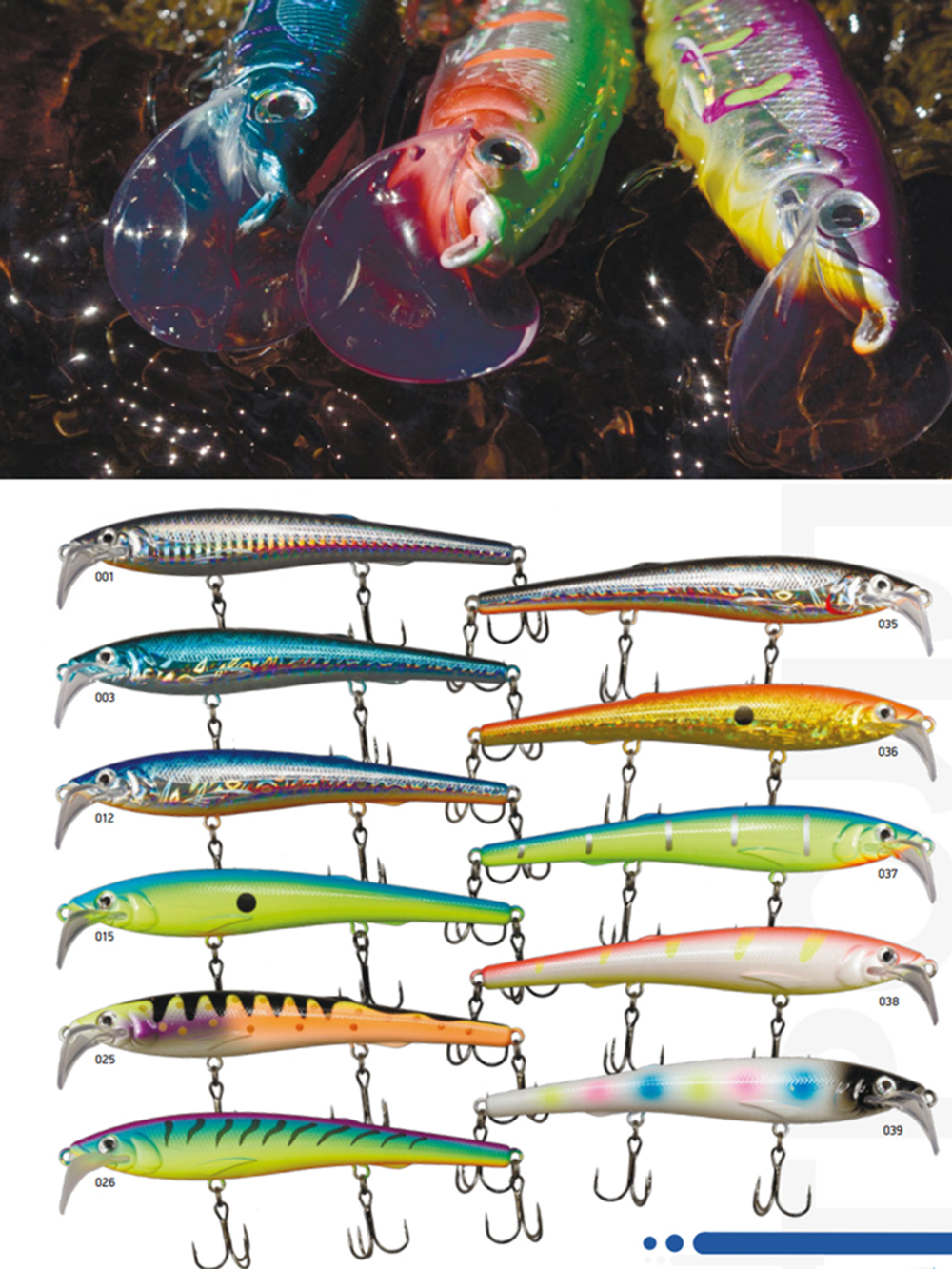 Воблер для троллинга (судак, щука, лосось) LureMax STINKA 110F MDR-230 12 г.,заглубление от 2-3,2м.