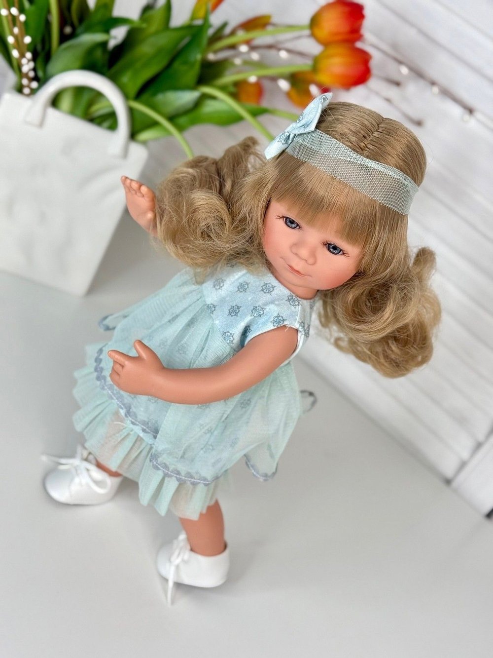 Кукла D Nenes виниловая 34см Marieta (022097)