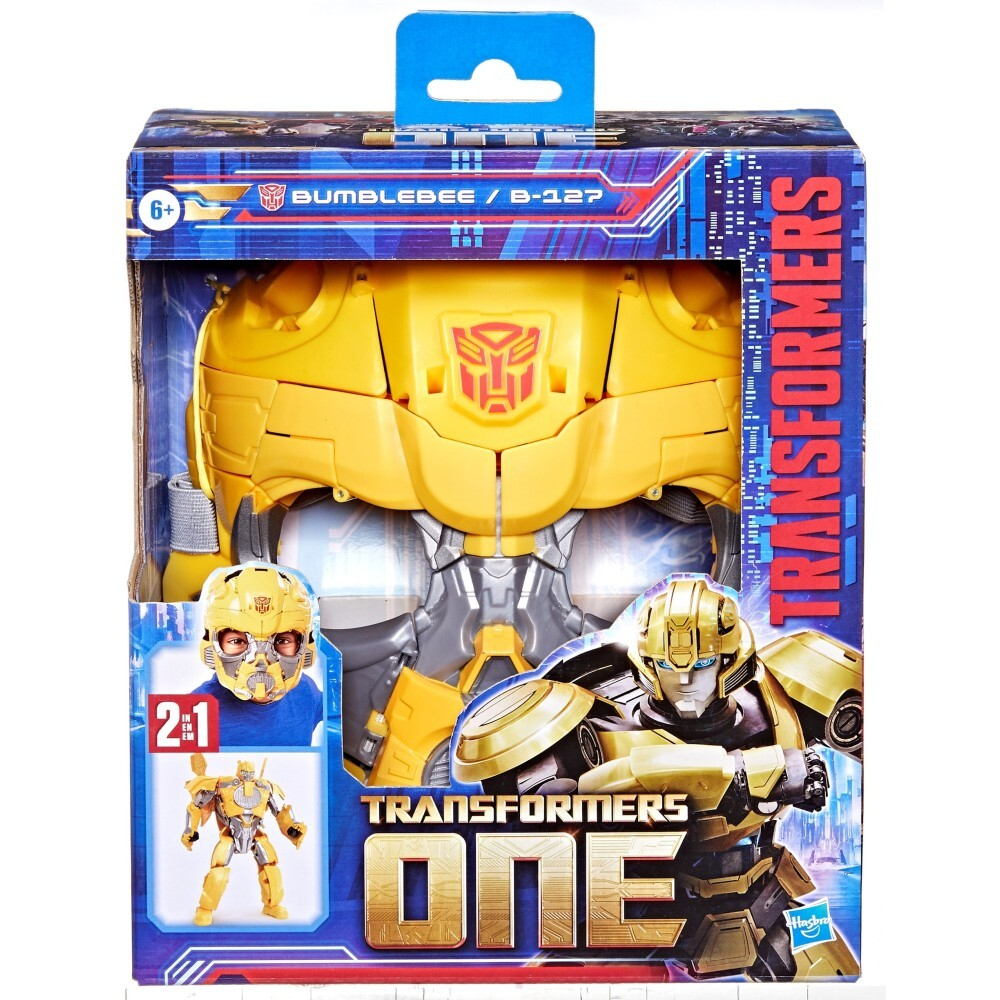 Hasbro Transformers One - Бамблби B-127 2-в-1 маска, трансформирующаяся в фигурку F9181 / артикул   F9181  / GTIN 5010996196057