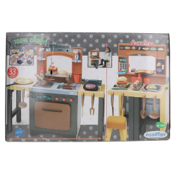 Детская кухня Ecoiffier 1463 1693 100% Chef Пиццерия с аксессуарами 1693 — фото 2