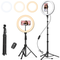 Кольцевая лампа для селфи ATUMTEK 12&quot; Selfie Ring Light with 63&quot; Extendable Tripod Stand (ATRL131)