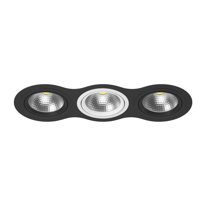 Комплект из светильника и рамки Lightstar Intero 111 (217937+217907+217906+217907) i937070607