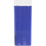Трубочка для коктейля «Волшебство» 19,5 см d-6 мм (набор 25 шт), Синий