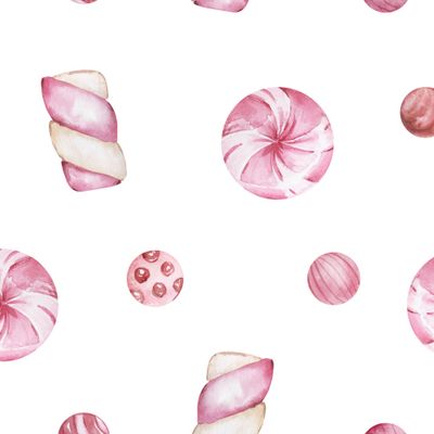 Розовые конфетки