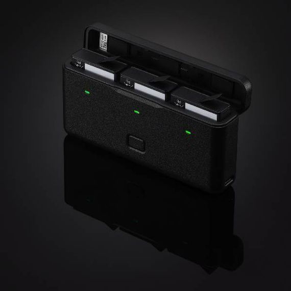 Многофункциональный батарейный кейс для DJI Osmo Action | Зарядка и хранение