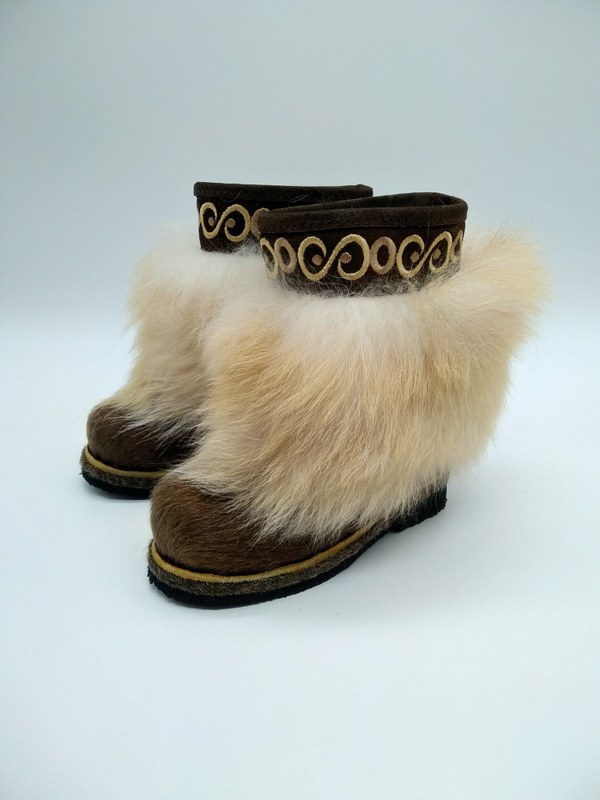 27 Унты детские из козы и теленка