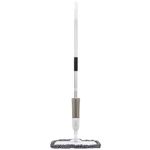 Швабра с распылителем UltraSpray X, 2 насадки из микрофибры объемный ворс, скребок, LAIMA, 609143