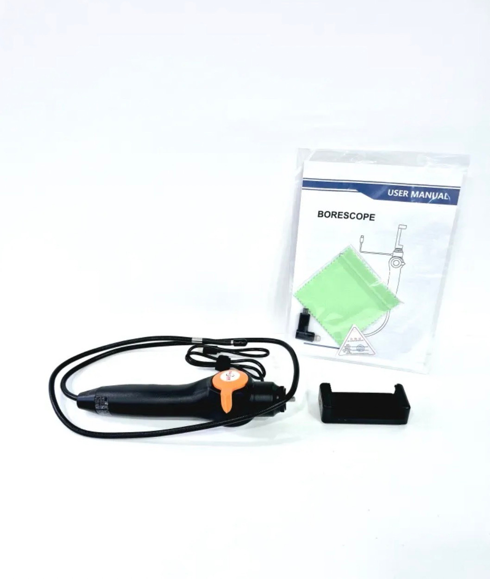 H508M - 6 мм / 4 Эндоскоп поворотный Borescope-M H508M-JZT USB TYPE-C 1 метр, 6 мм, твёрдый кабель
