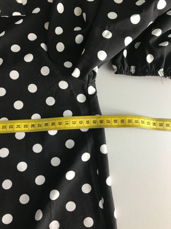 Платье Imperia в горошек, маркировка S, визуально 44 размер