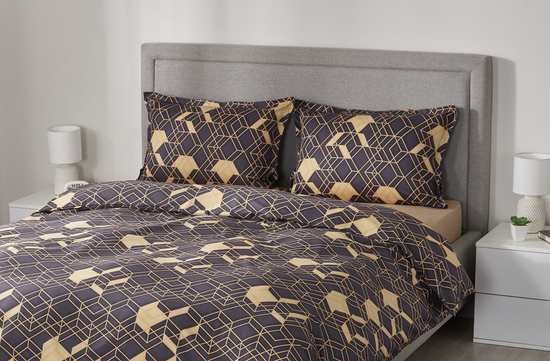 Комплект постельного белья Rudolfo Евро, Сатин 210х220 см, Евро