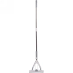 Швабра с губкой ПВА металлическая ручка 130 см.(складной отжим) губка 28 см.