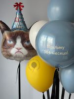 Воздушные шары на него №8734