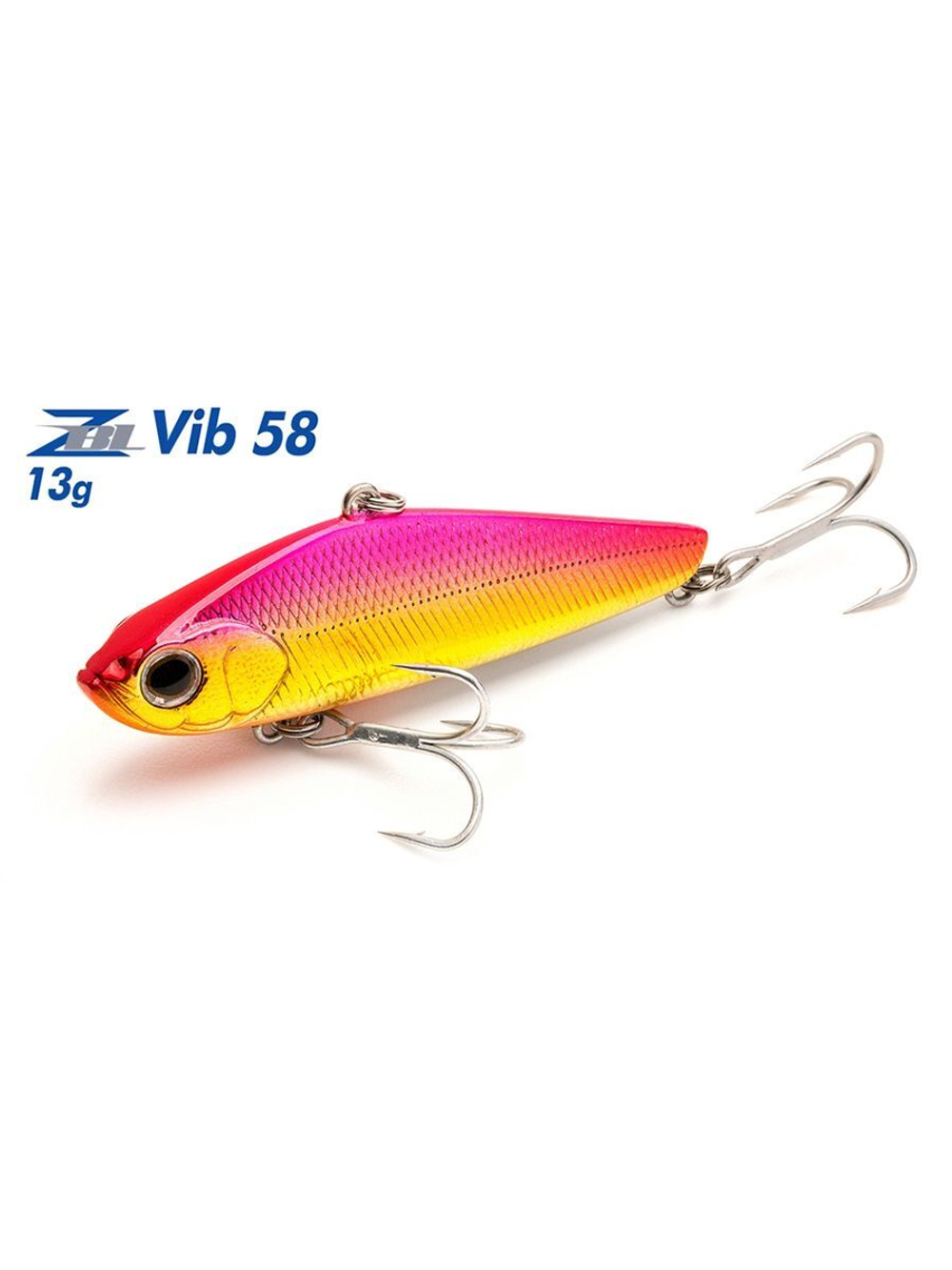 Воблер для рыбалки ZIPBAITS ZBL System VIB 58 13G, 58мм, 13.0гр., заглубление 2.0-3.0м., цвет 300R, тонущий