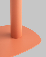 Журнальный столик Eanna S металл коралловый