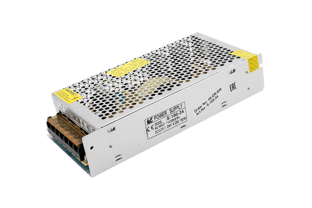 Блоки питания сетка, 150 W, 24V,S-150-24