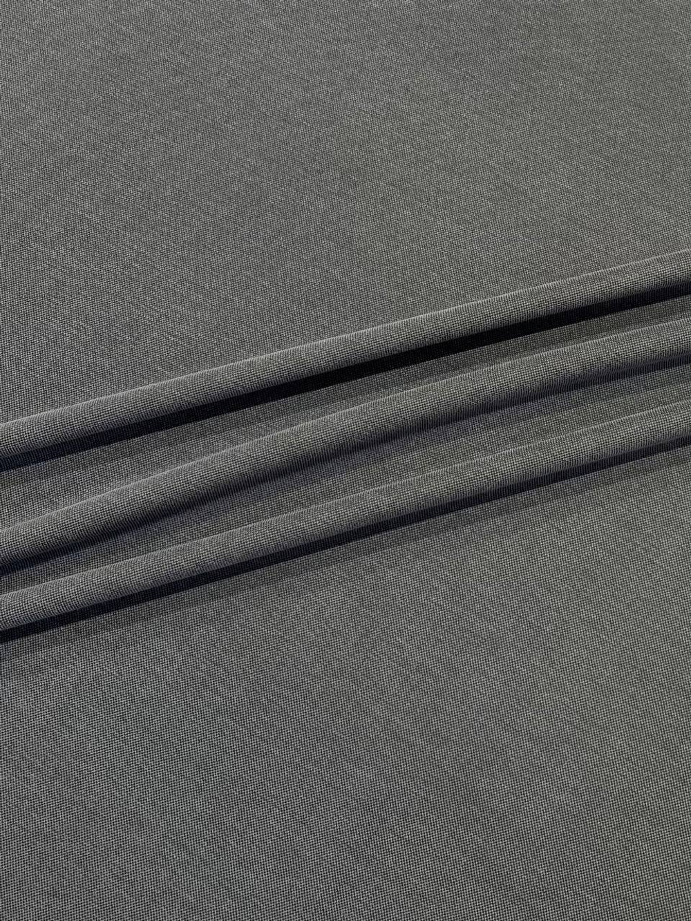 Трикотаж купра с эластаном серый