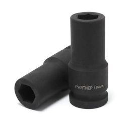 Головка ударная глубокая 52мм 3/4''6гр Partner PA-46510052