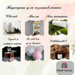 Prof-Royal отдушка парфюмерная OLIBANUM KISMAAYO EDT для свечей, мыла и диффузоров, 50 мл