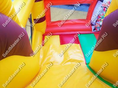 Коммерческий надувной батут "Сафари-экскурсия" 5*5*2,8 м