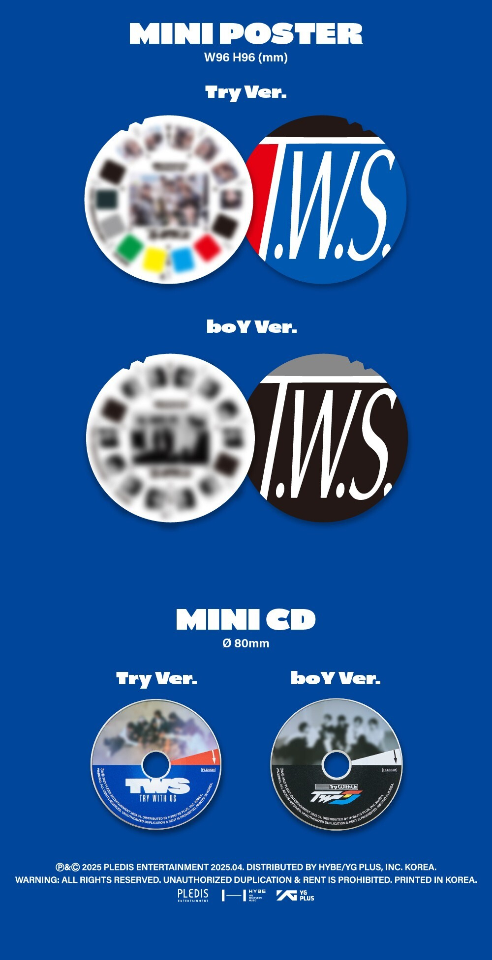 Альбом TWS - 3rd Mini Album 'TRY WITH US'