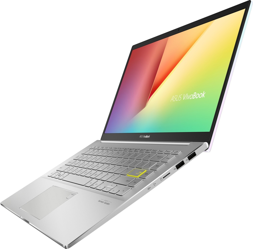 Ноутбук ASUS VivoBook S14 S433EA-AM213T (90NB0RL4-M03450) Intel Core i7 1165G7/16384 Mb/14; Full HD 1920x1080/512 Gb SSD/Intel Iris Xe Graphic/Windows 10 Home/серый