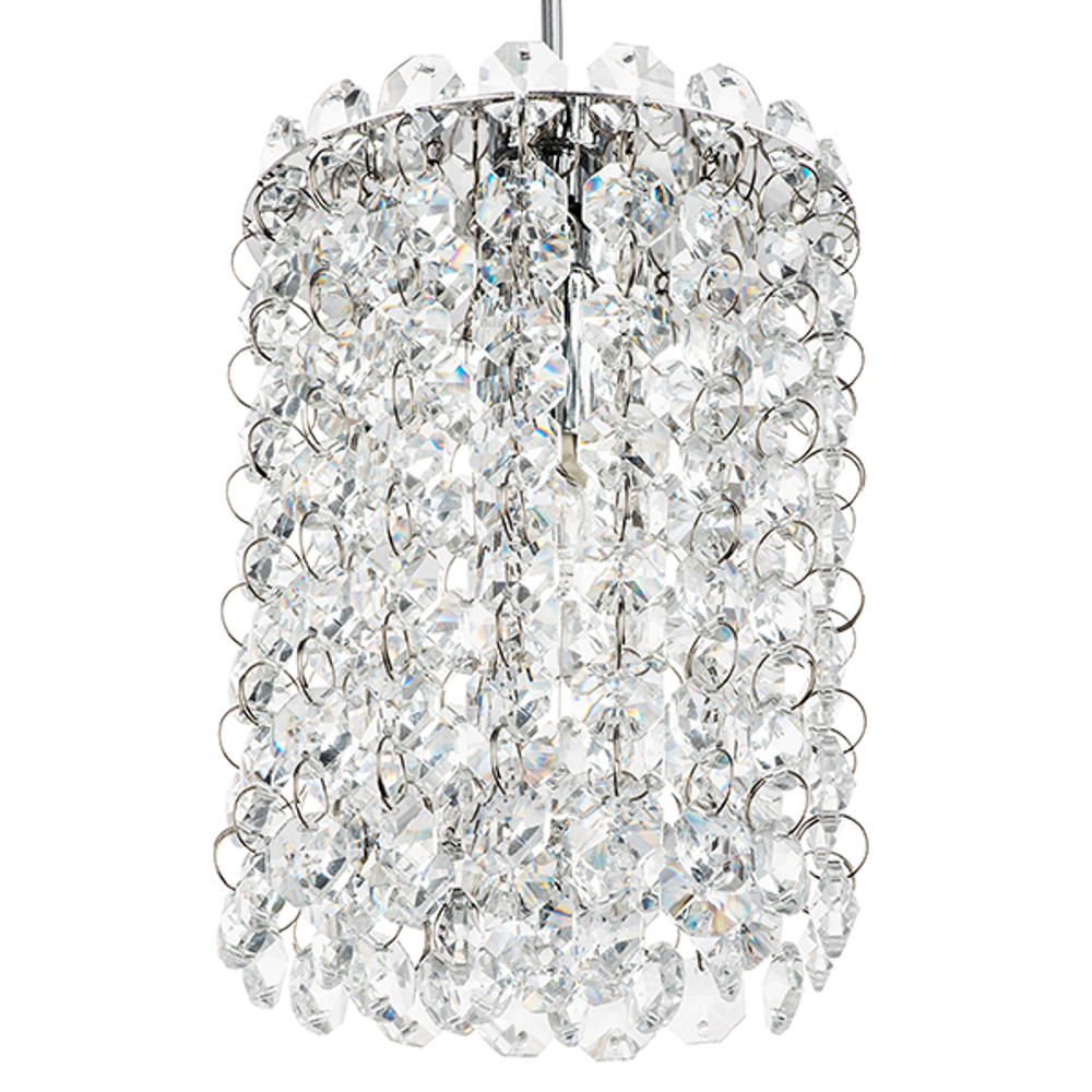 795314 Подвес CRISTALLO 1х40W G9 ХРОМ