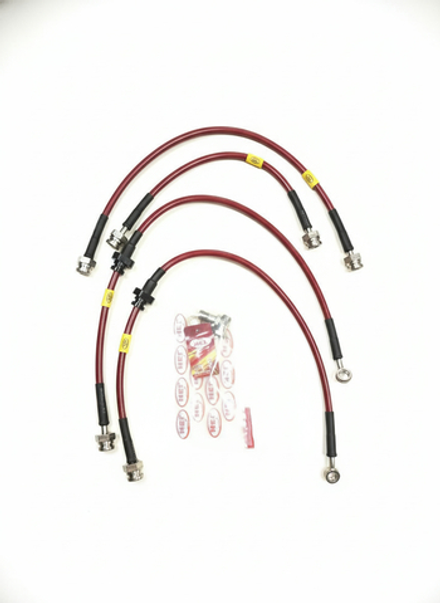 Комплект армированных тормозных шлангов HEL для Suzuki Jimny (с 2018)