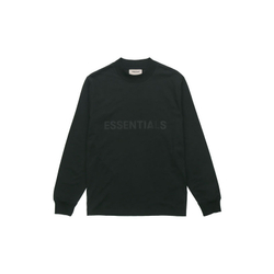 Худи Fear of God Essentials Long Sleeve T-Shirt Black, FOG-FW20-244