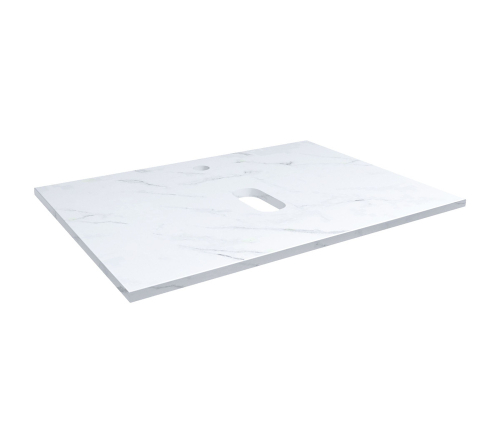 столешница NEO 46х60 белый мрамор 21239