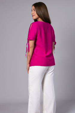 Блузка женская 3967ВП, фуксия #31Ф093967ВП