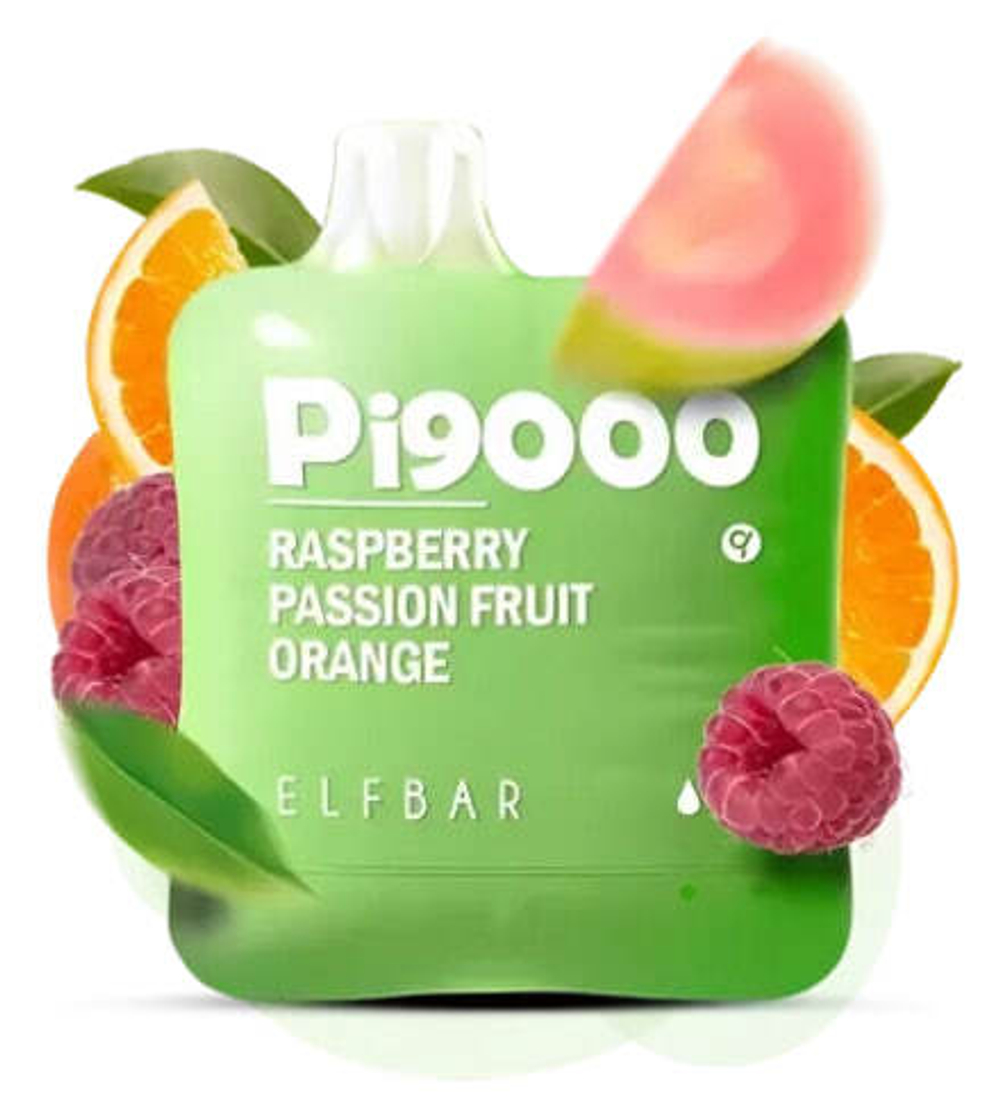 Elf Bar Pi9000 - Raspberry Passion Fruit Orange (nic 5%)