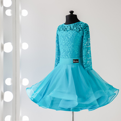 Vanessa 1-01-01-C | Платье для спортивных бальных танцев | Vasileva Dance