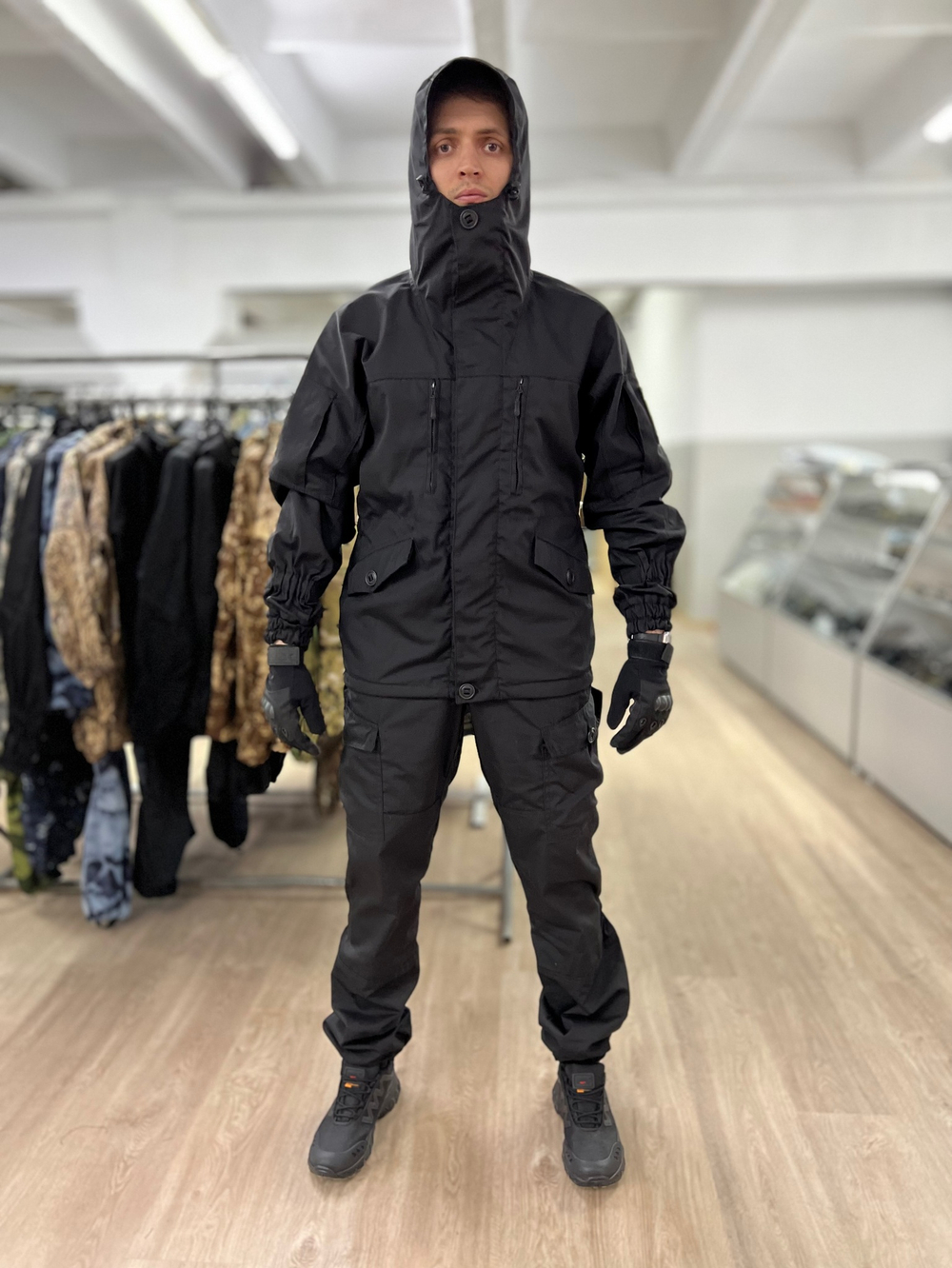 Костюм горка 6 весна лето / черный