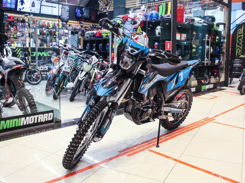 Кроссовый мотоцикл FXmoto X7 (NC300) 300 CC Blue 21/18